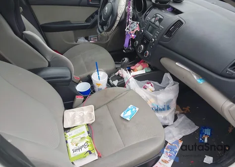 2012 Kia Forte Ex из США, поврежденный, VIN KNAFU4A23C5575218